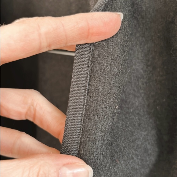 Ali Miles Embroidered Jacket Wool Animals Giraffes Artsy Art Teacher Unique - Picture 9 of 16